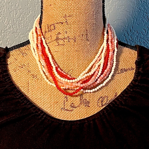 Vintage 5-Multi-Strand Beaded Necklace Set - Picture 4 of 9